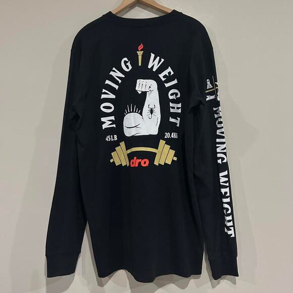 DRO Moving Weight Long Sleeve Tee Shirt - Picture 1 of 7